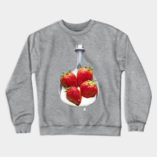 Strawberries 'n' Cream Crewneck Sweatshirt